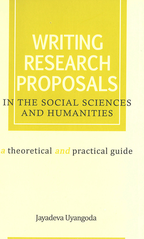 Writing Research Proposals in the Social Sciences and Humanities