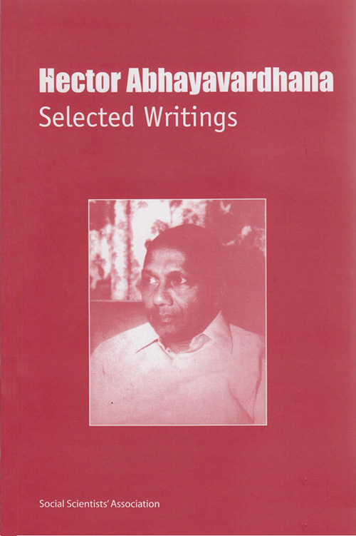Hector Abhayavardhana: Selected Writings