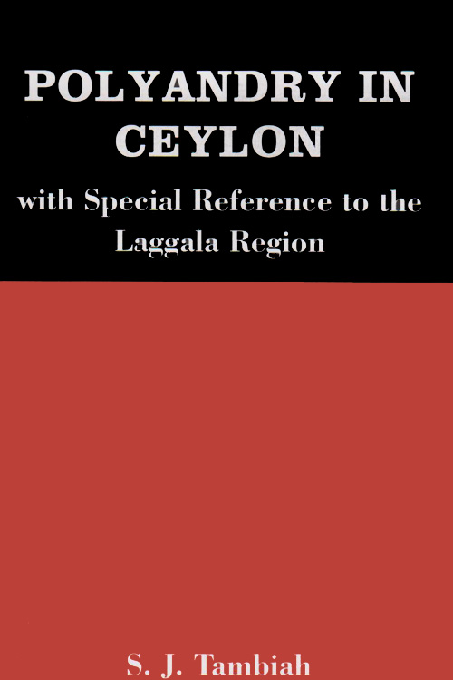 Polyandry in Ceylon, with Special Reference to the Laggala Region