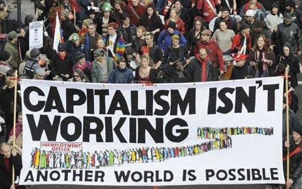 Capitalism isn’t working another world is possible Capitalism isn't working another world is possible